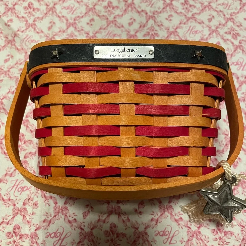 Bundle of 2 2001 Longaberger Baskets American